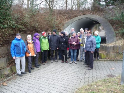Wanderung am 12.02.2017 von Öhringen nach Pfedelbach