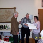 Ehrung Günter Böhm 25 Jahe