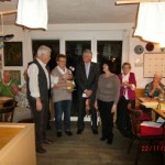 Urkundenübergabe an Brigitte und Gerhard kress 25 Jahre4