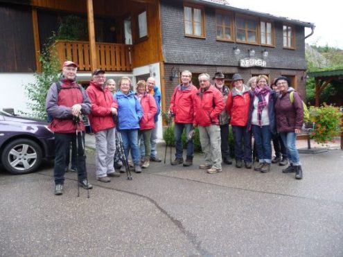 Wandergruppe bei Mainhardt